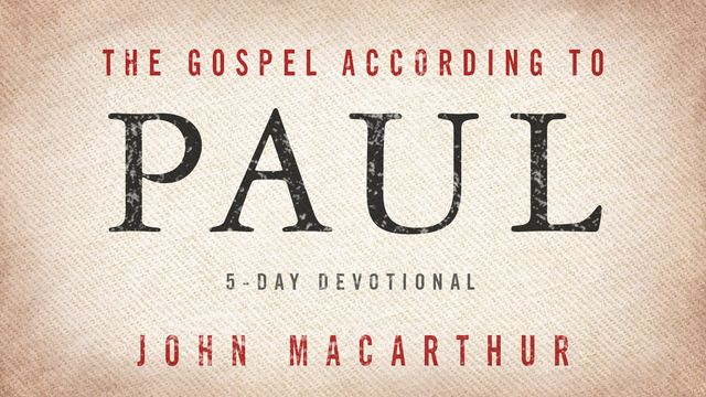 The Gospel According to Paul